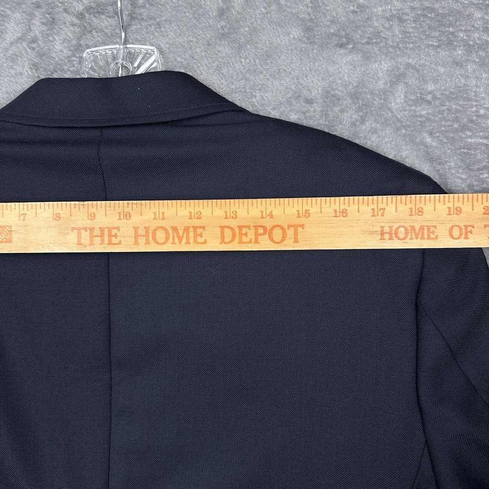 Tommy Hilfiger Blazer Men's 40R Navy Blue Gold Crest Buttons Classic Preppy EUC - Picture 14 of 16